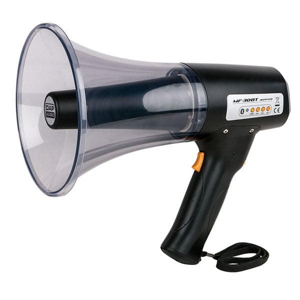 DAP MF-30BT megafono con Bluetooth e sirena 10 W