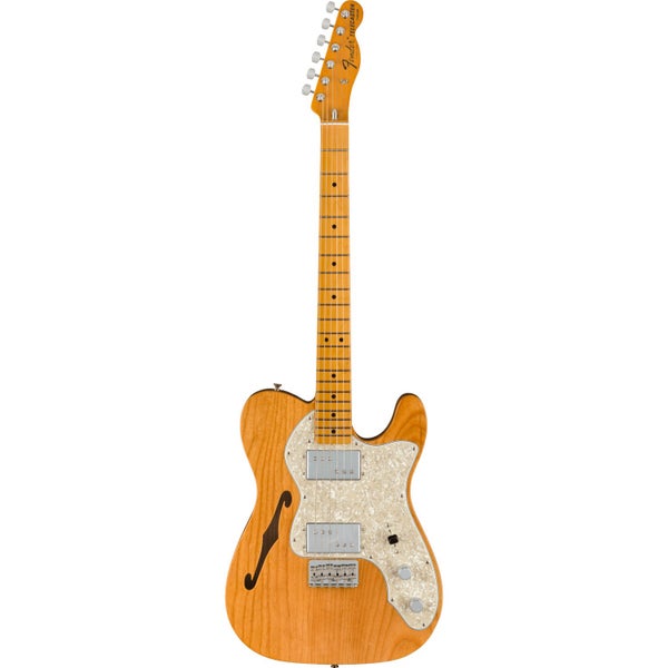 Fender American Vintage II 1972 Telecaster Thinline Aged Natural MN Electric Guitar with Case