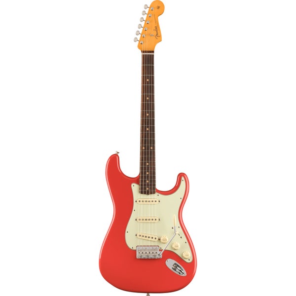 Fender American Vintage II 1961 Stratocaster RW Fiesta Red Electric Guitar with Case