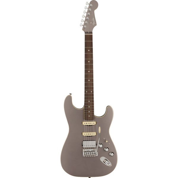 Fender Aerodyne Special Stratocaster HSS Dolphin Gray Metallic RW Electric Guitar with Gig Bag