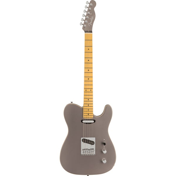 Fender Aerodyne Special Telecaster MN Dolphin Gray Metallic Electric Guitar with Deluxe Gig Bag