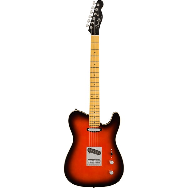 Fender Aerodyne Special Telecaster MN Hot Rod Burst Electric Guitar with Deluxe Gig Bag