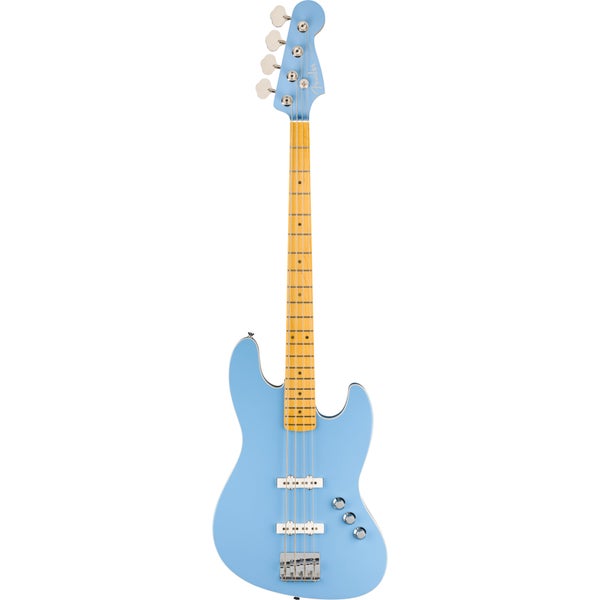 Fender Aerodyne Special Jazz Bass MN California Blue Electric Bass with Deluxe Gig Bag