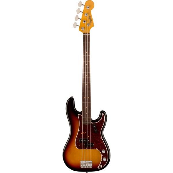 Fender American Vintage II 1960 Precision Bass RW 3-Color Sunburst Electric Bass Guitar with Case