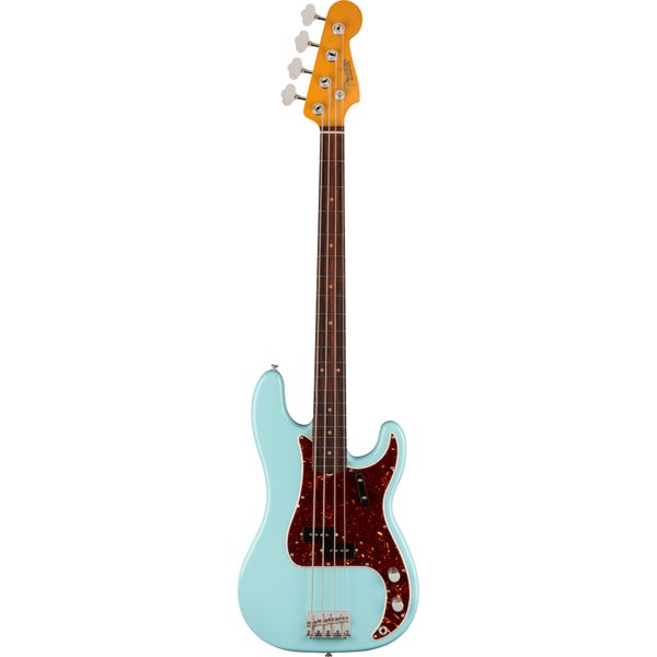 Fender American Vintage II 1960 Precision Bass RW Daphne Blue Electric Bass Guitar with Case