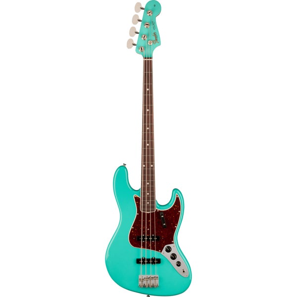 Fender American Vintage II 1966 Jazz Bass RW Sea Foam Green Electric Bass Guitar with Case