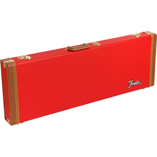 Fender Classic Series Strat/Tele Case Fiesta Red Electric Guitar Case