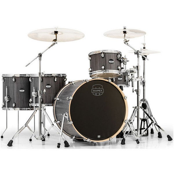 Mapex Mars MA528S-CGW cascos de batería 5 piezas 528 Crossover Smokewood