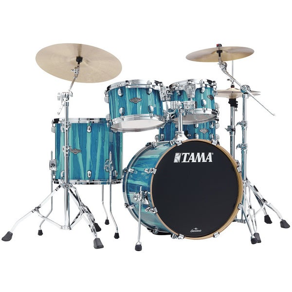 Tama MBS40RS-SKA Sky Blue Aurora Starclassic Performer LTD 4-Piece Shell Set