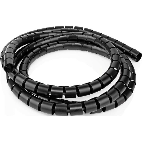 Nedis CMSW1922BK200 22mm Spiral Cable Band, 2m (Black)