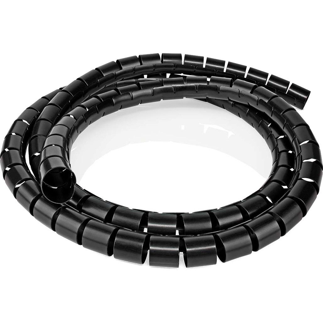Nedis CMSW2832BK200 32mm Spiral Cable Band, 2m (Black) | Bax Music