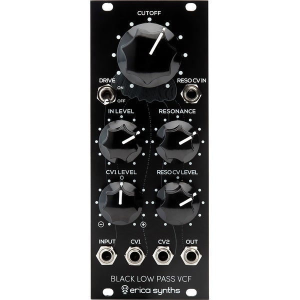 Erica Synths Black Low-Pass Filter Eurorack Module