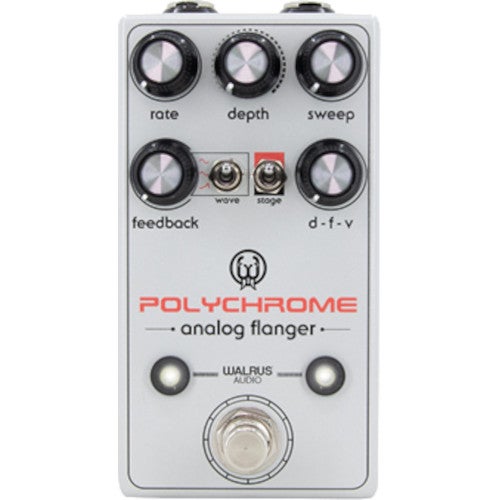 Walrus Audio Polychrome Retro Edition Analogue Flanger Effect Pedal