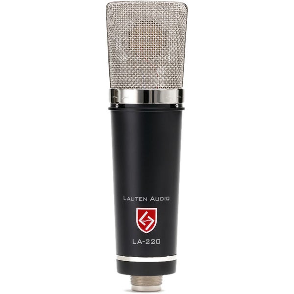 Lauten Audio Series Black LA-220 v2 Large-Diaphragm Condenser Microphone