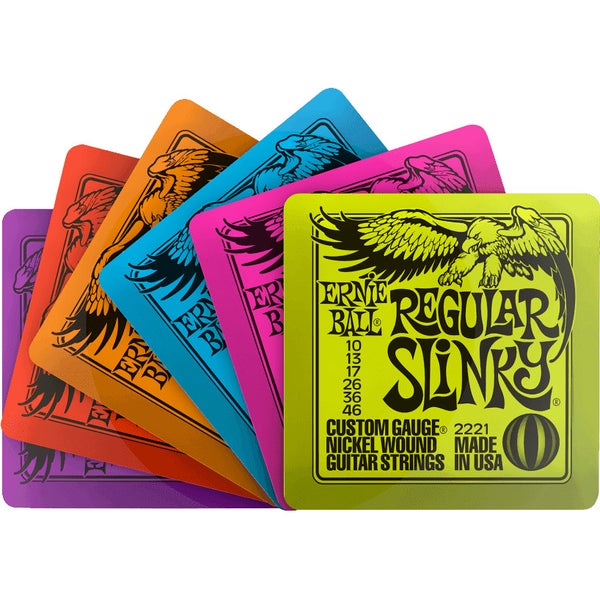 Ernie Ball 4003 Slinky Coasters 6-pack
