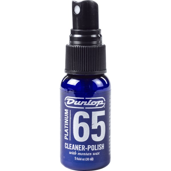 Dunlop P65CP1 Platinum 65 Polish Cleaner for Guitar and Bass, 30ml