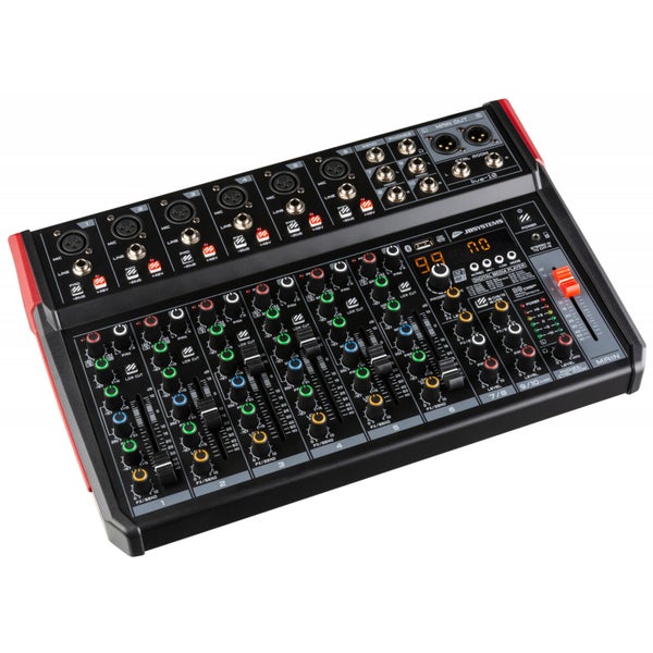 JB systems LIVE-10 8-Channel Mixer with Media Player