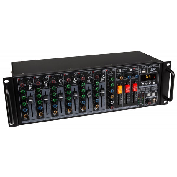 JB systems LIVERACK-10 19-inch Rack Mixer with Media Player