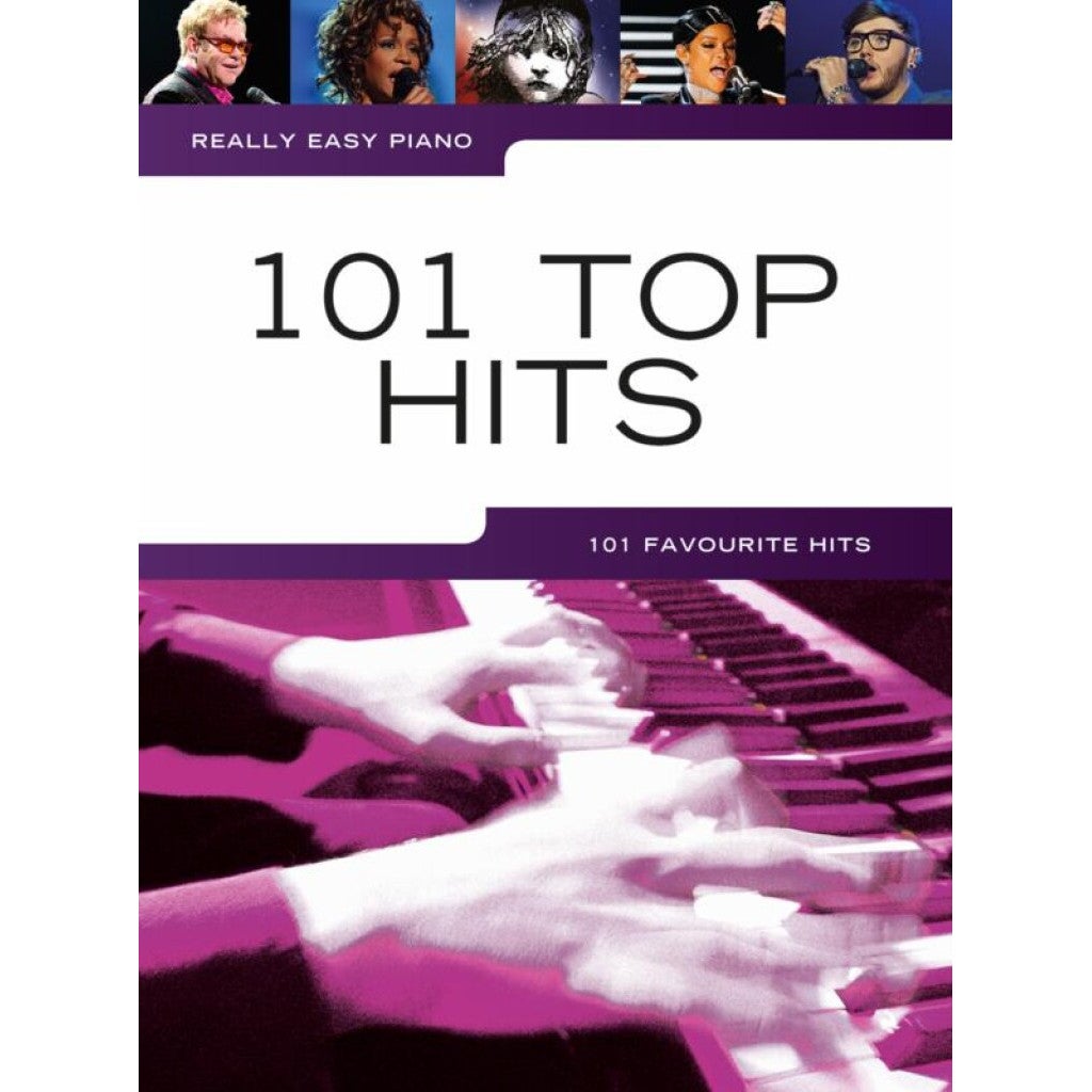 Wise Publications Really Easy Piano: 101 Top Hits Piano Book