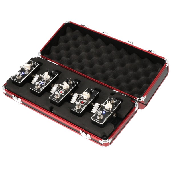 Fazley MPC-05 Pedal Pack Rock Starter Set with x5 Effect Pedals + Power Supply