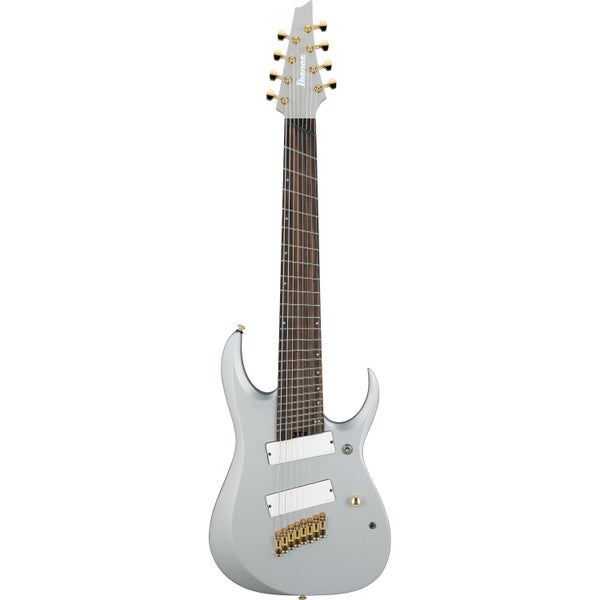 Ibanez RGDMS8 Axe Design Lab Classic Silver Matte 8-String Electric Guitar