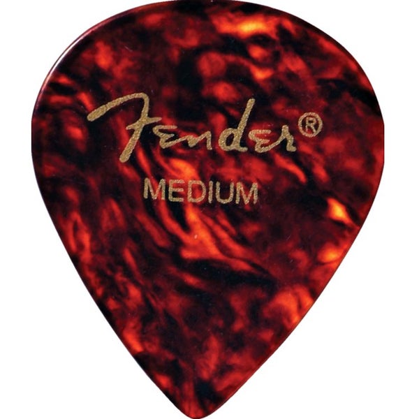 Fender 551 Classic Pick Pack Shell fina (set de 12 púas finas)