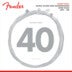 Fender 7250L Super 7250s NPS strängset medium light