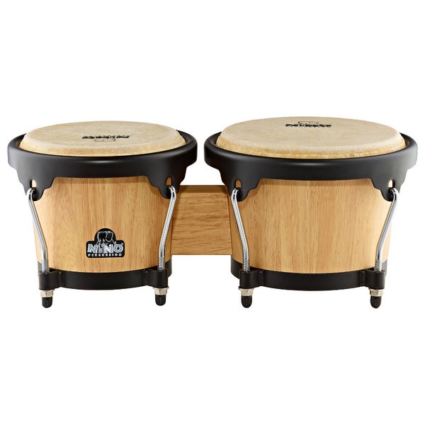Nino Percussion NINO3NT-BK set negro madera, estilo arlequín
