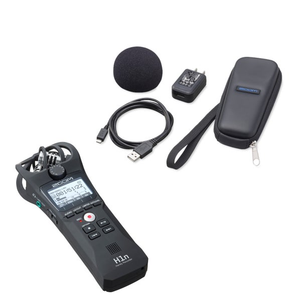 Zoom H1n-VP Field Recorder + SPH-1n Accessory Pack