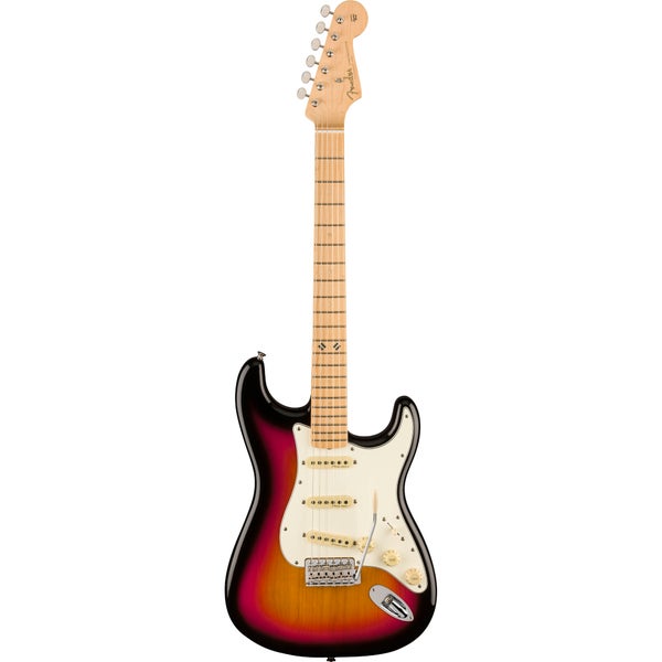 Fender Steve Lacy People Pleaser Stratocaster MN Chaos Burst Electric Guitar with Vintage Style Case