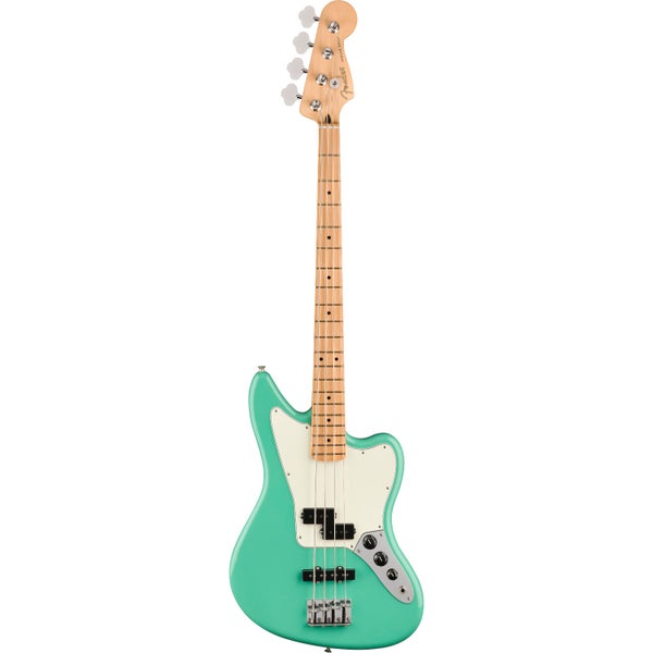 Fender Player Jaguar Bass MN Seafoam Green Electric Bass Guitar