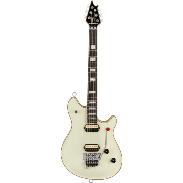 EVH MIJ Series EVH Signature Wolfgang Ebony Ivory Electric Guitar with Case