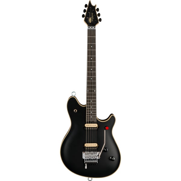EVH MIJ Series EVH Signature Wolfgang Ebony Stealth Electric Guitar with Case