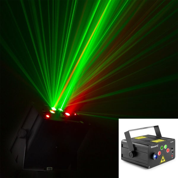 BeamZ Dahib Double RG Gobo Laser System with Blue LED