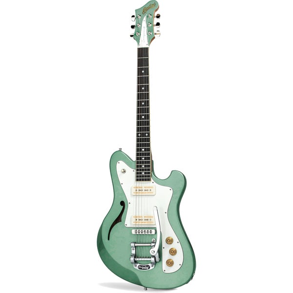 Baum Original Series Conquer 59 Silver Jade Semi-Acoustic Guitar