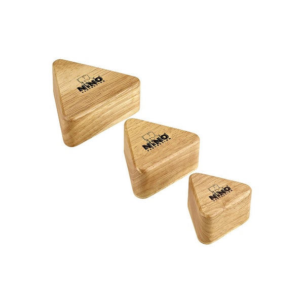 Nino Percussion NINO508 shakers de madera trainagulares