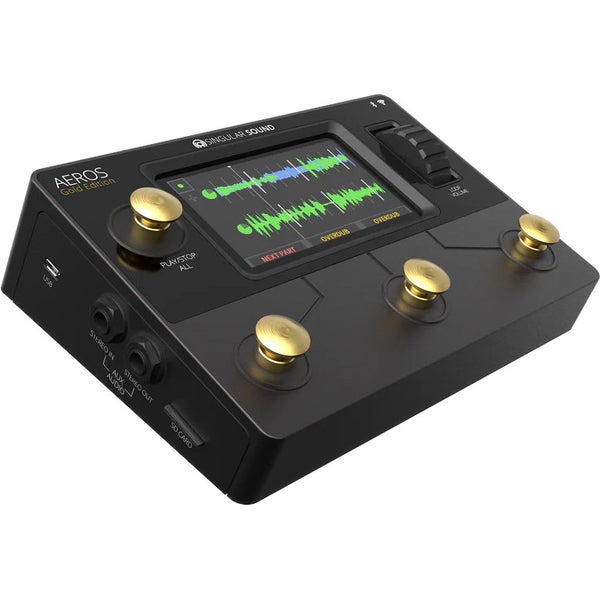 Singular Sound Aeros Gold Edition Pedal looper multipista