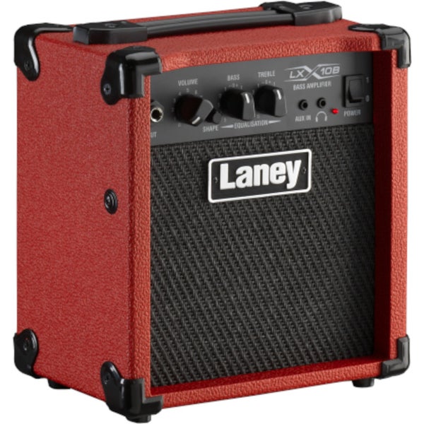 Laney LX10B-RED 10W, 1x 15-inch Bass Guitar Amplifier