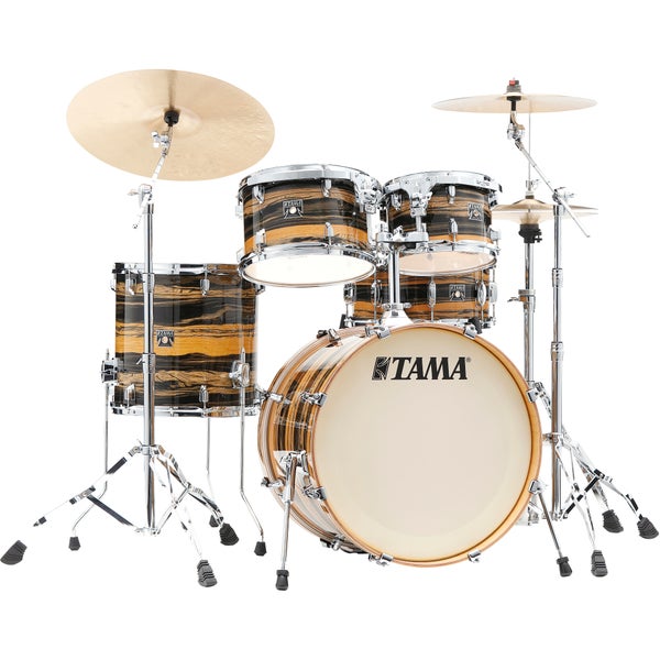 Tama CK50RS-NET Superstar Classic Natural Ebony 5-Piece Shell Set (20" Kick)