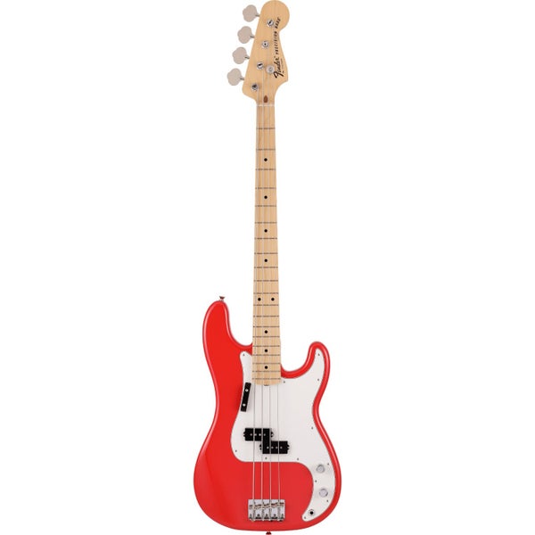 Fender Made in Japan Limited International Color Precision Bass MN Morocco Red Electric Bass Guitar with Gig Bag
