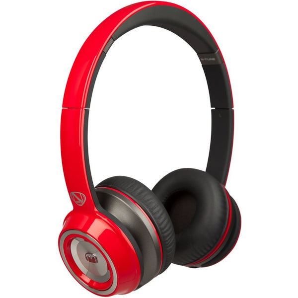 Monster NCredible Ntune Solid Red casque supra-aural