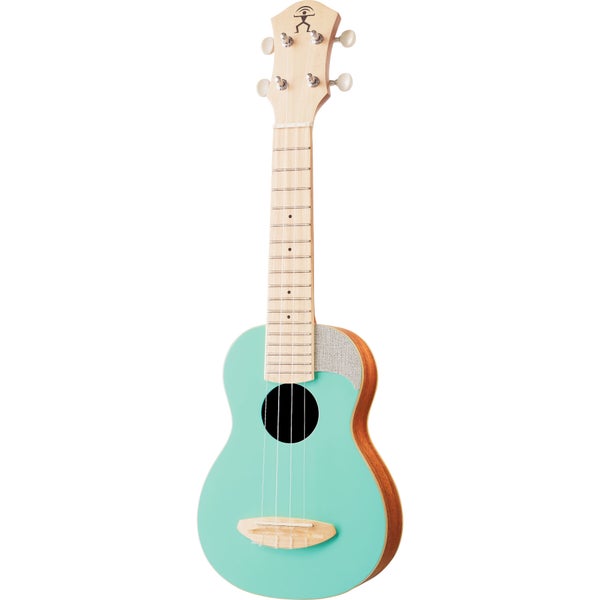 aNueNue US10 Color Series Soprano Ukulele Ice Green avec housse