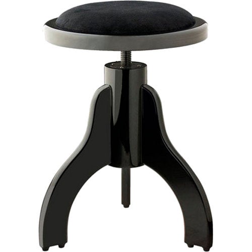 Stagg PS35 BKM VBK sgabello per pianoforte nero opaco
