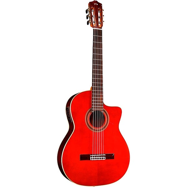 Cordoba GK Studio Negra Wine Red Electro-Acoustic Classical Guitar