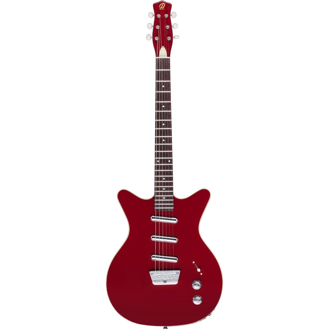 Danelectro 59 Triple Divine Red guitare électrique | Bax Music