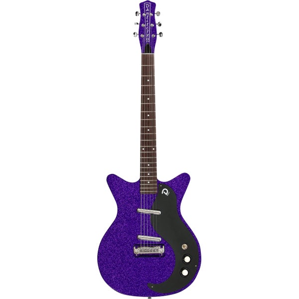 Danelectro Blackout 59 Purple Metal Flake Electric Guitar