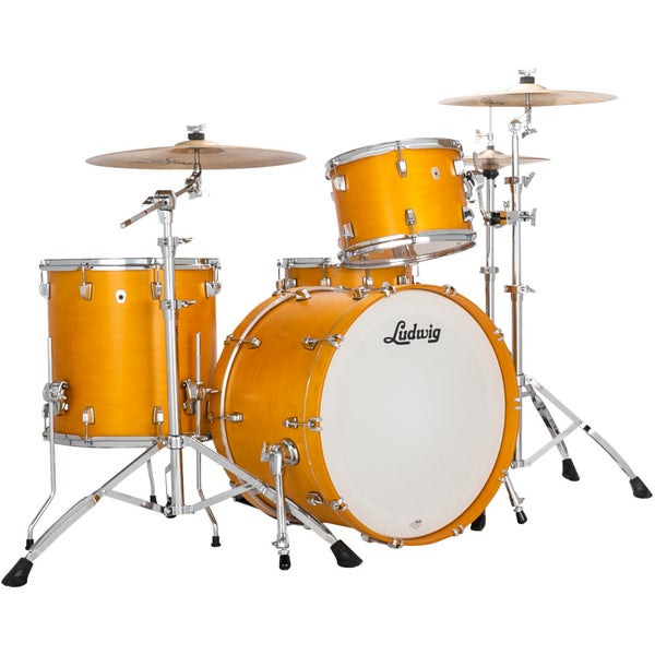 Ludwig LN34233TXPG NeuSonic Fab 3-Piece Shell Set (Satin Golden Slumbers)