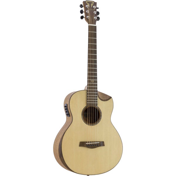 Traveler Guitar Redlands Concert Spruce guitare électro-acoustique folk avec housse