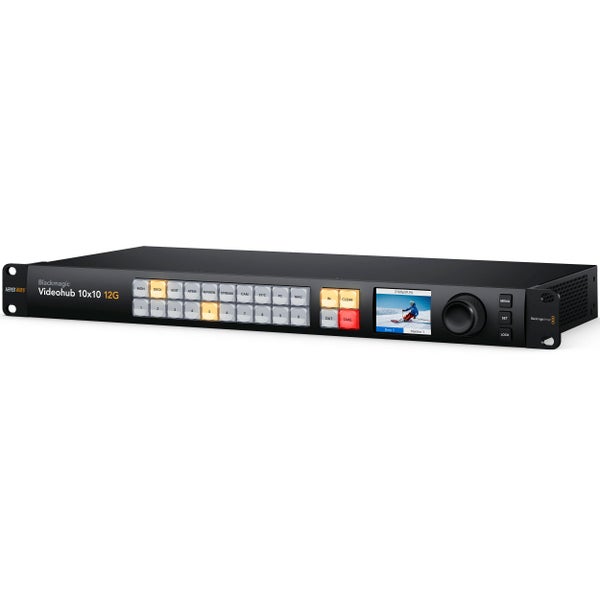 Blackmagic Design Videohub 10x10 12G grille de commutation vidéo