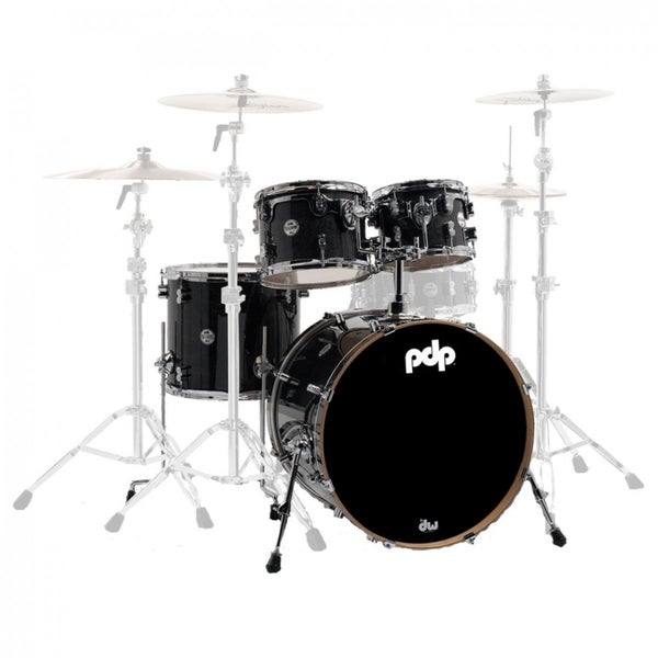 PDP Drums Concept Maple 4-Piece Ebony 4-Piece Shell Set